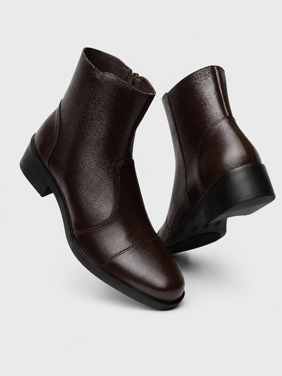 Women's Ankle Boots | Side Zip & Structured Fit