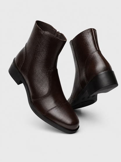 Women's Ankle Boots | Side Zip & Structured Fit