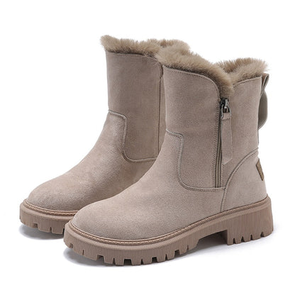 Women's Ankle Snow Boots | Warm & Stylish for Winter