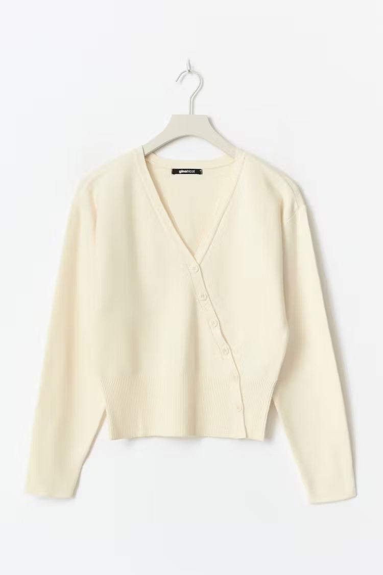 Women's Asymmetric Cardigan | Soft Knit Comfort