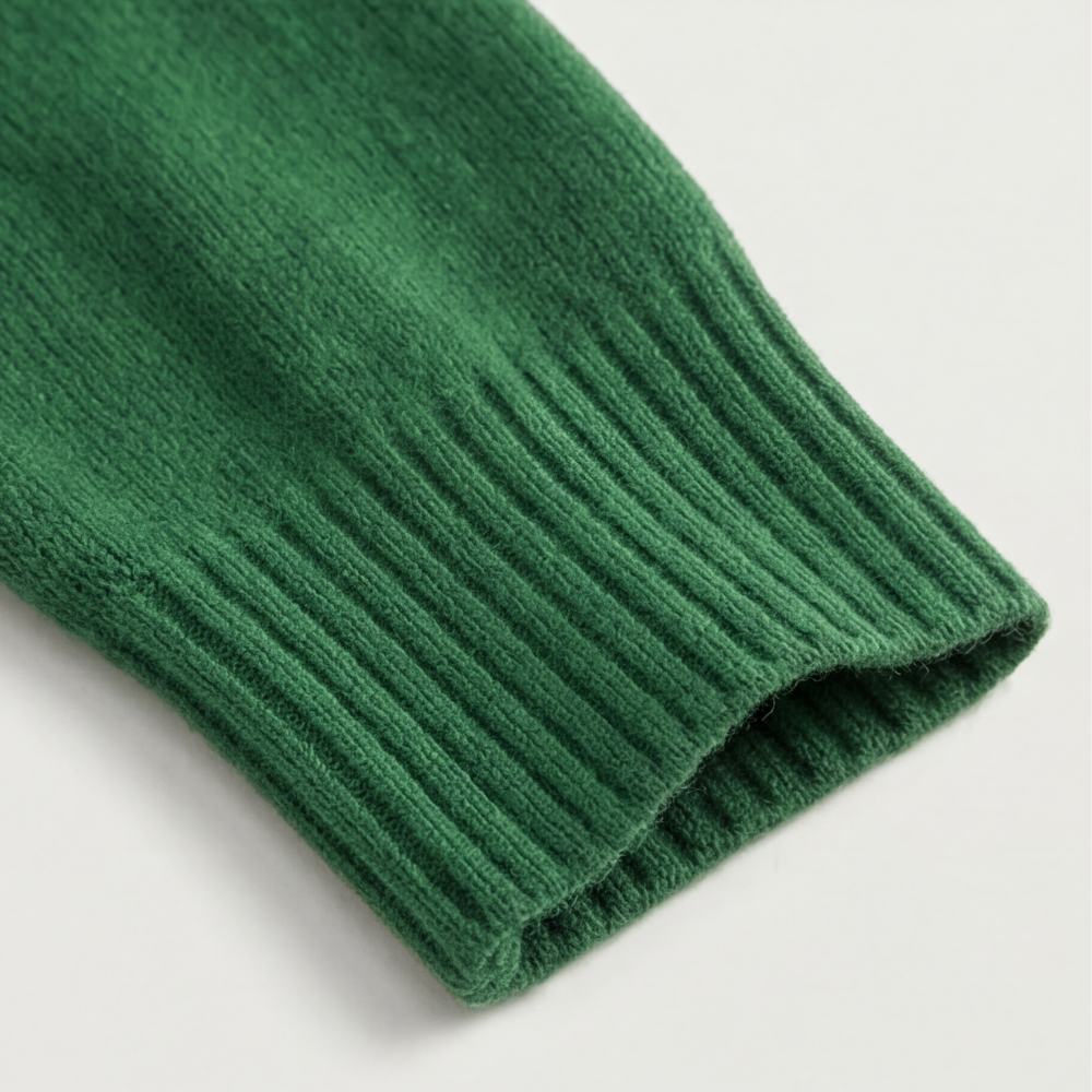 Women's Asymmetric Collar Knit Sweater | Effortless Polish