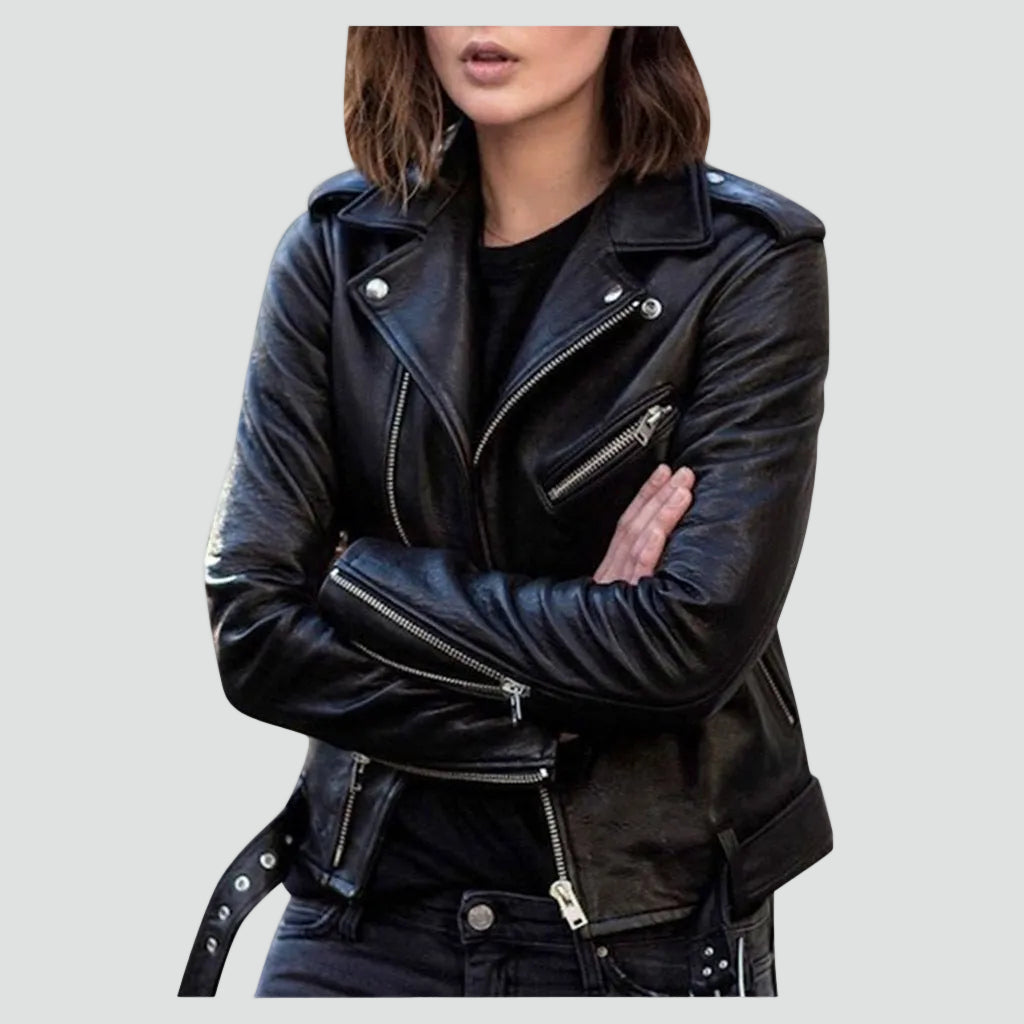 Women's Biker Jacket | Fitted & Comfortable