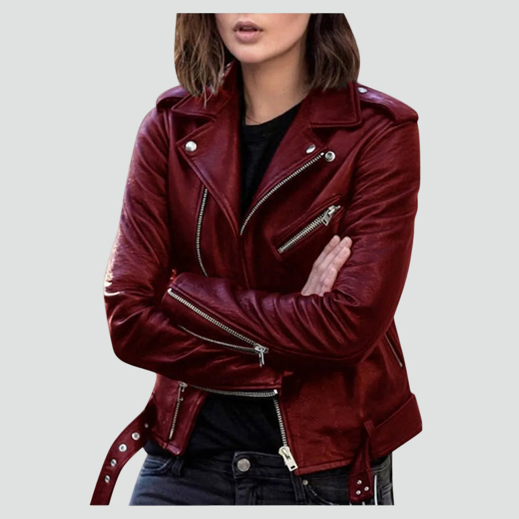 Women's Biker Jacket | Fitted & Comfortable