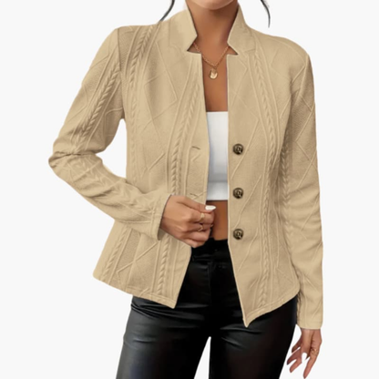 Women's Blazer | Lapel Collar & Tailored