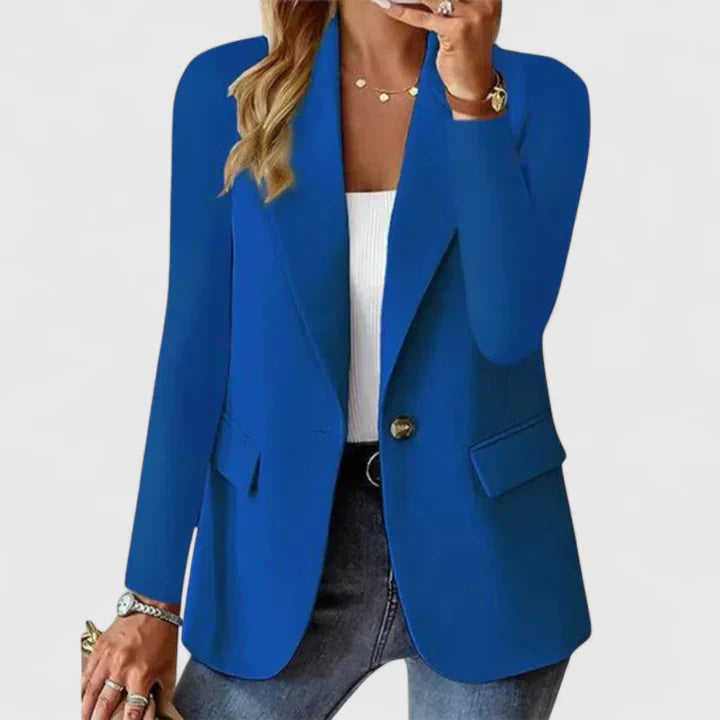 Women's Blazer | Lapel Single Button Fit