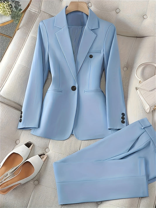 Women's Blazer Set | Notched Lapel & Tailored