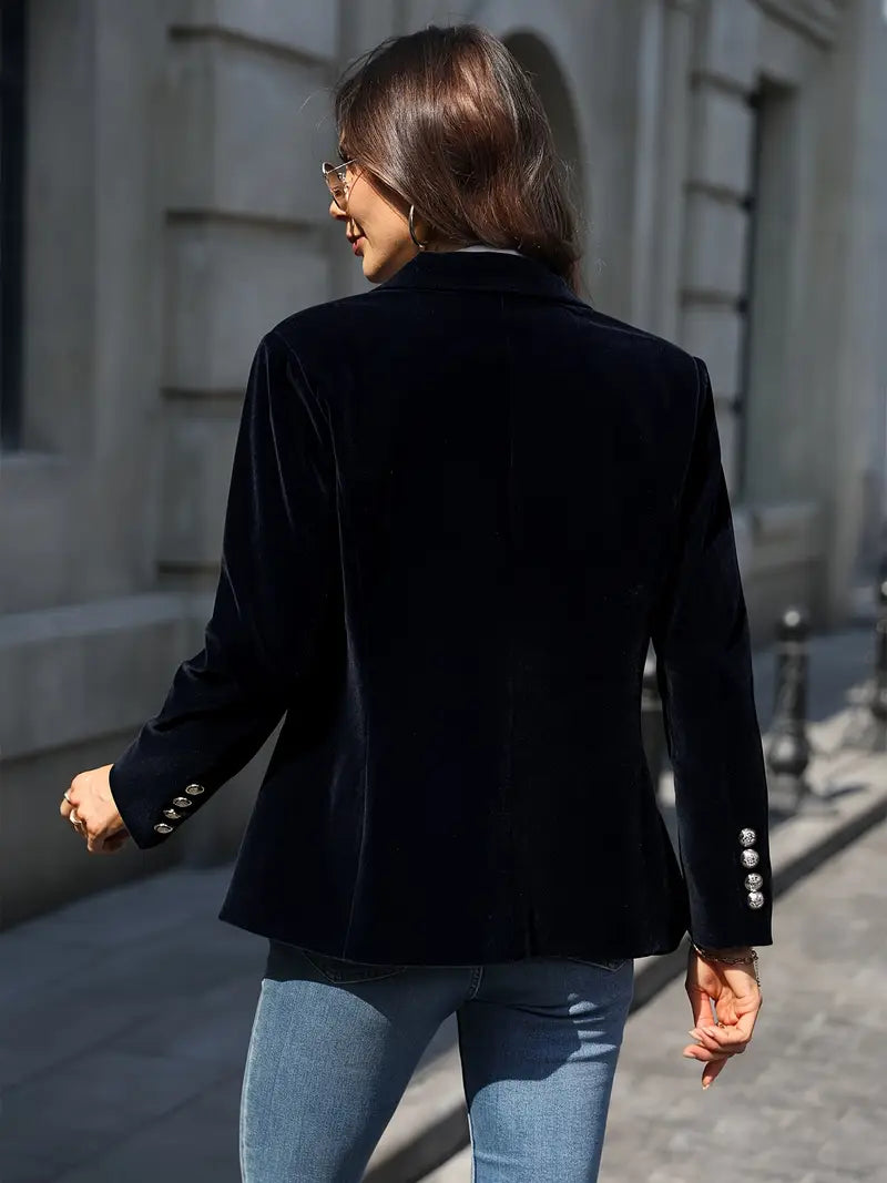 Women's Blazer | Single Button Tailored Fit
