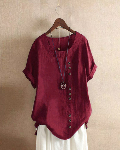 Women's Blouse | Effortless Button Detail Elegance