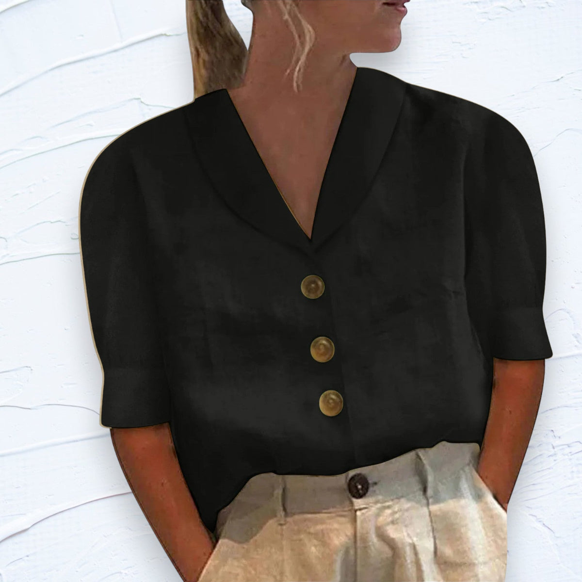 Women's Blouse | Elegant Linen & Smart Casual Summer Style