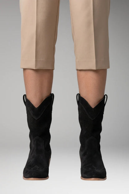Women's Boots | Perforated Western Style