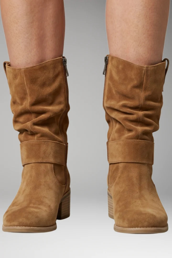 Women's Boots | Slouchy Buckle Ankle