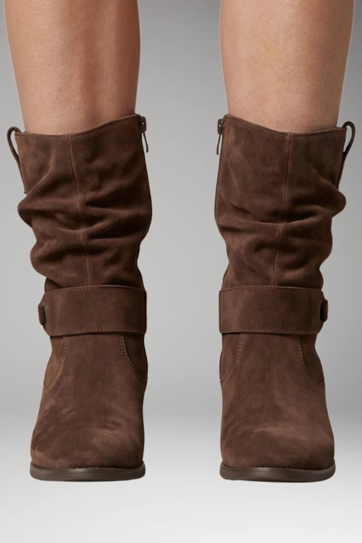Women's Boots | Slouchy Buckle Ankle