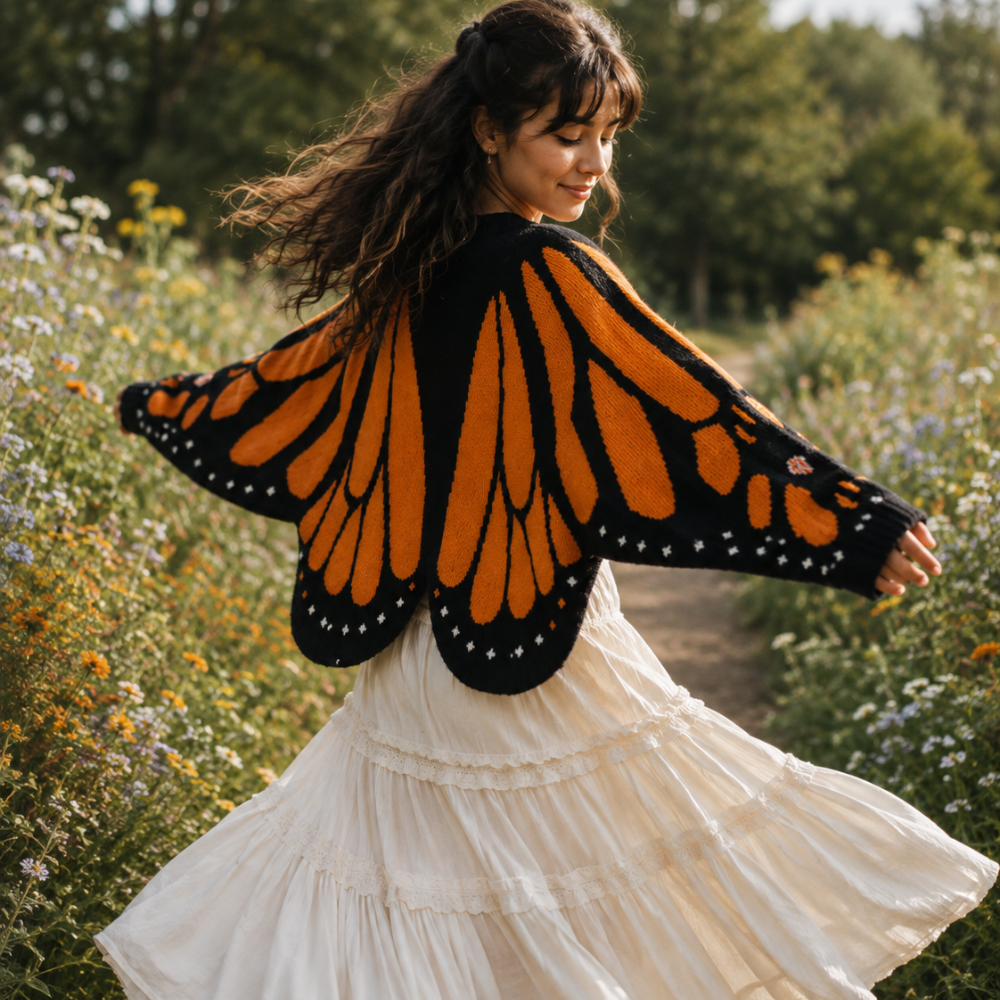 Women's Butterfly Cardigan | Knit & Versatile Layering