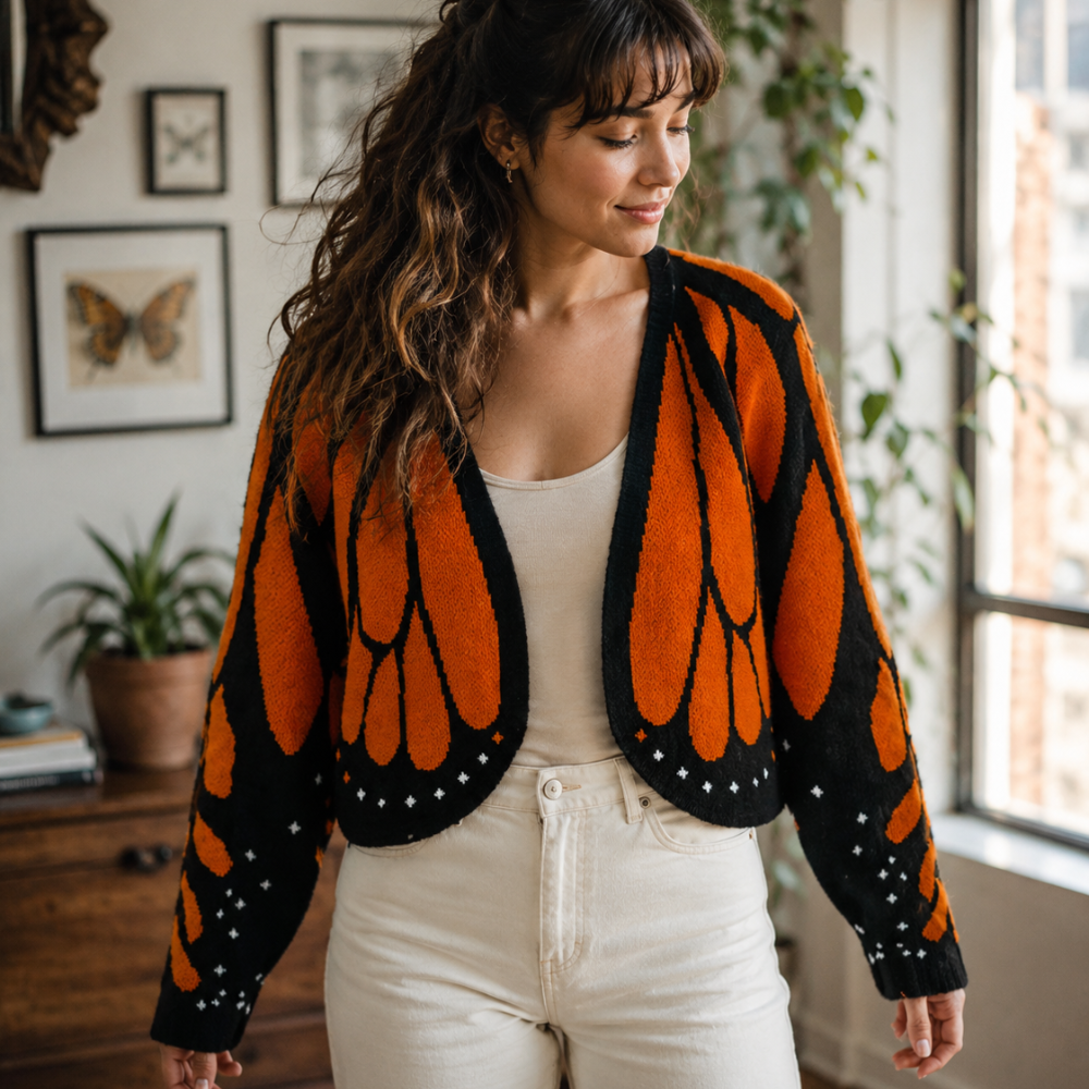 Women's Butterfly Cardigan | Knit & Versatile Layering