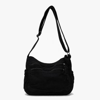 Women's Canvas Hobo Bag | 6 Pockets & Lightweight