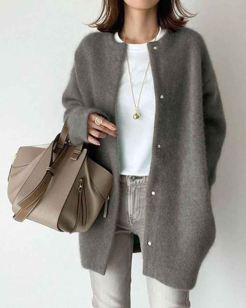 Women's Cardigan | Oversized Longline Fit