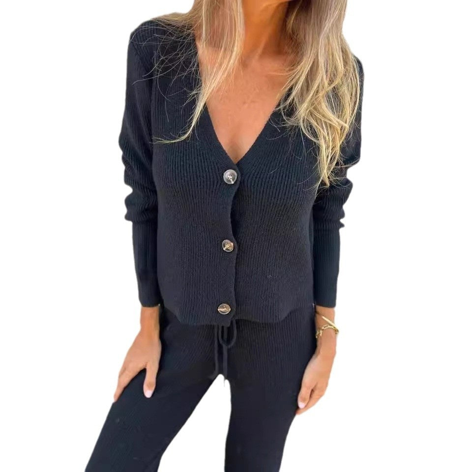 Women's Cardigan Set | Soft & Warm Layering