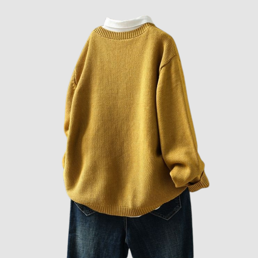 Women's Cardigans Soft Knit Relaxed Fit Long Sleeve with Chest Pocket