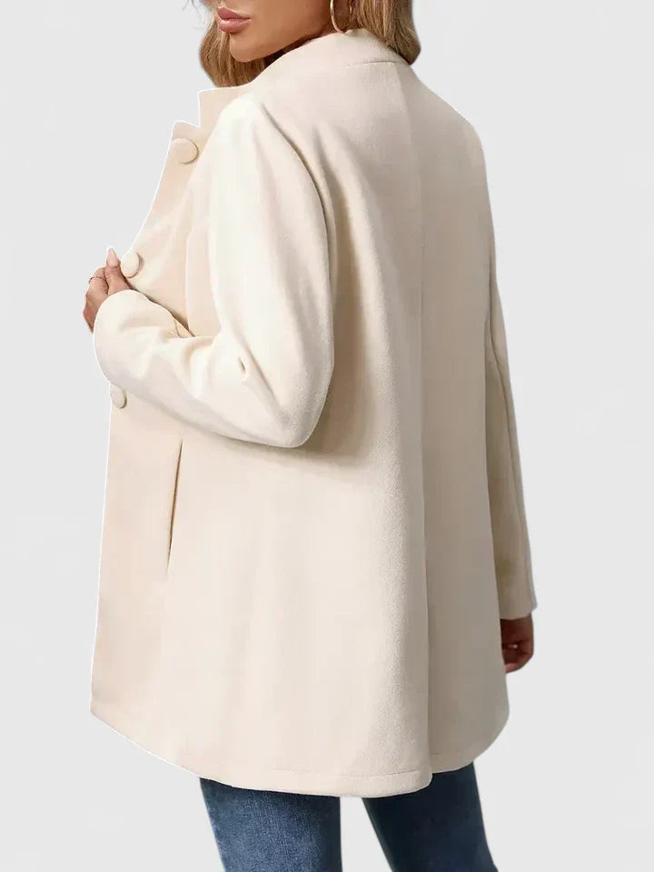 Women's Collarless Jacket | Elegant & Flattering Fit