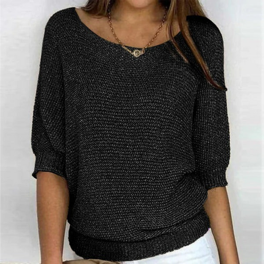 Women's Cross-Knit Sweater | Soft & Comfortable