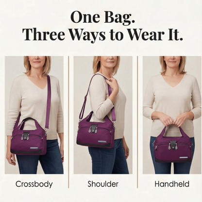 Women's Crossbody Bag | Multi Pocket & Anti-Theft