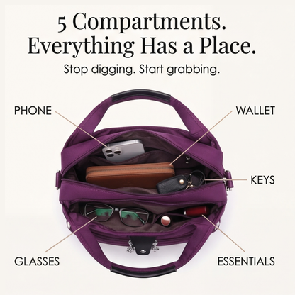 Women's Crossbody Bag | Multi Pocket & Anti-Theft