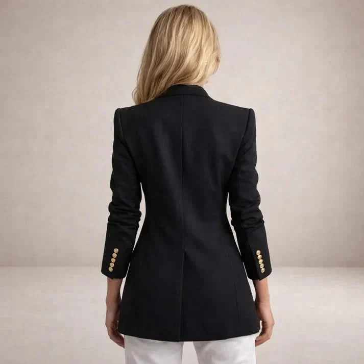 Women's Double Breasted Blazer | Tailored Office Wear