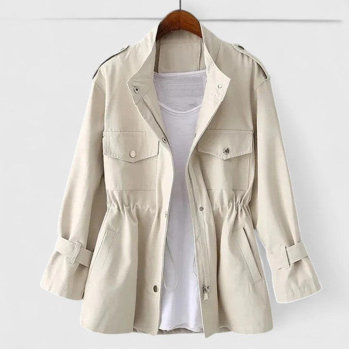 Women's Double-Breasted Overcoat | Elegant Tailored Fit