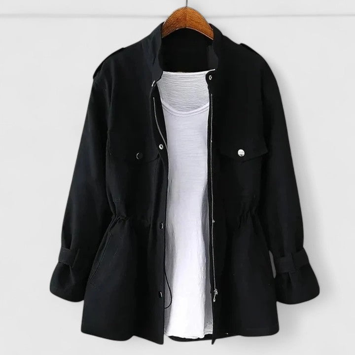Women's Double-Breasted Overcoat | Elegant Tailored Fit