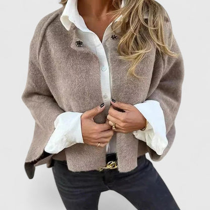 Women's Elegant Jacket | Relaxed Fit & Stylish Details