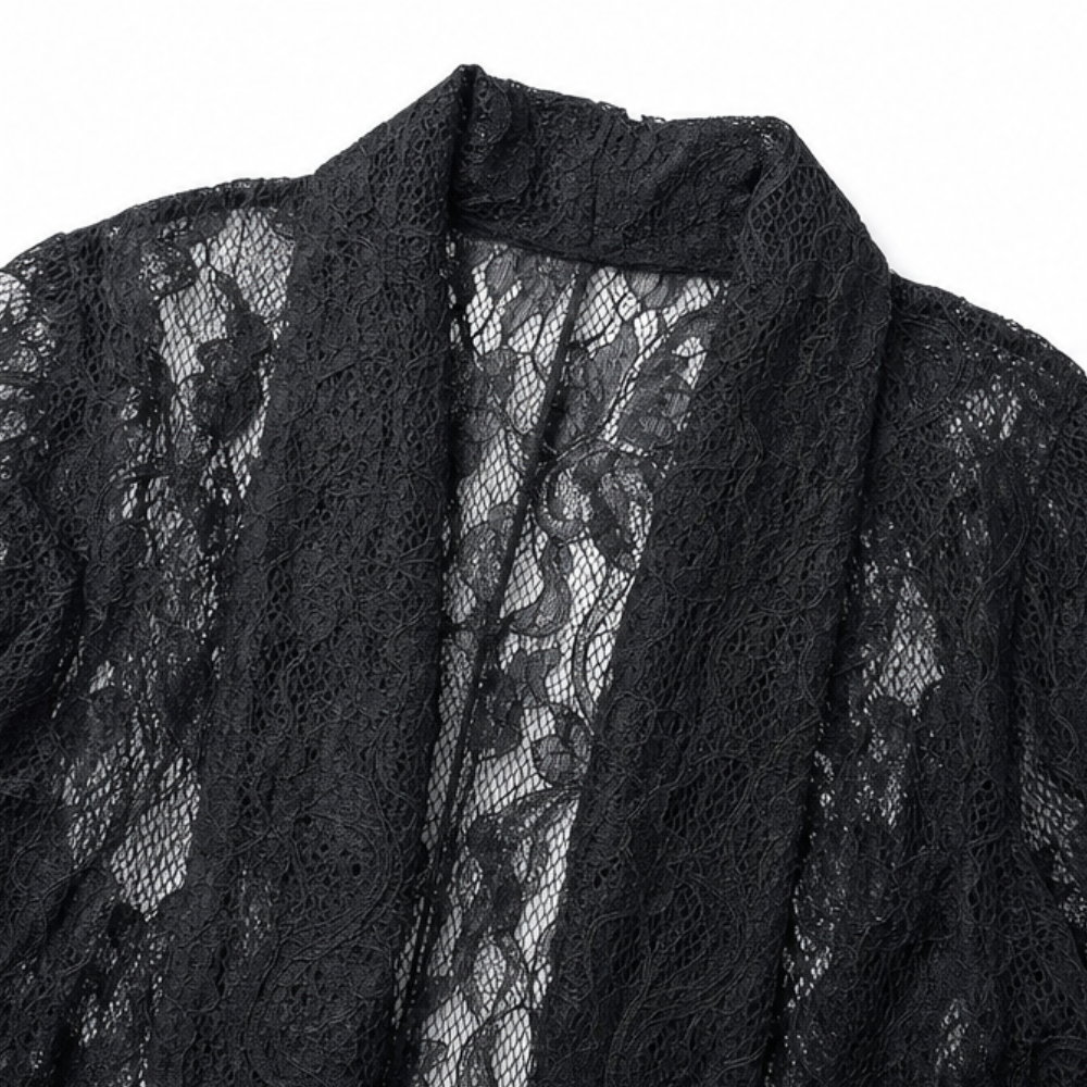 Women's Floral Lace Blazer | Open-Front & Lightweight Layer