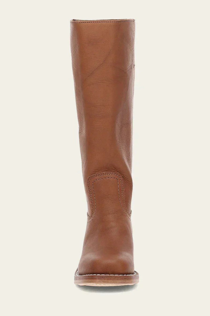 Women's High Boots | Block Heel & Slip-On Design