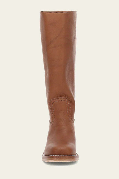 Women's High Boots | Block Heel & Slip-On Design