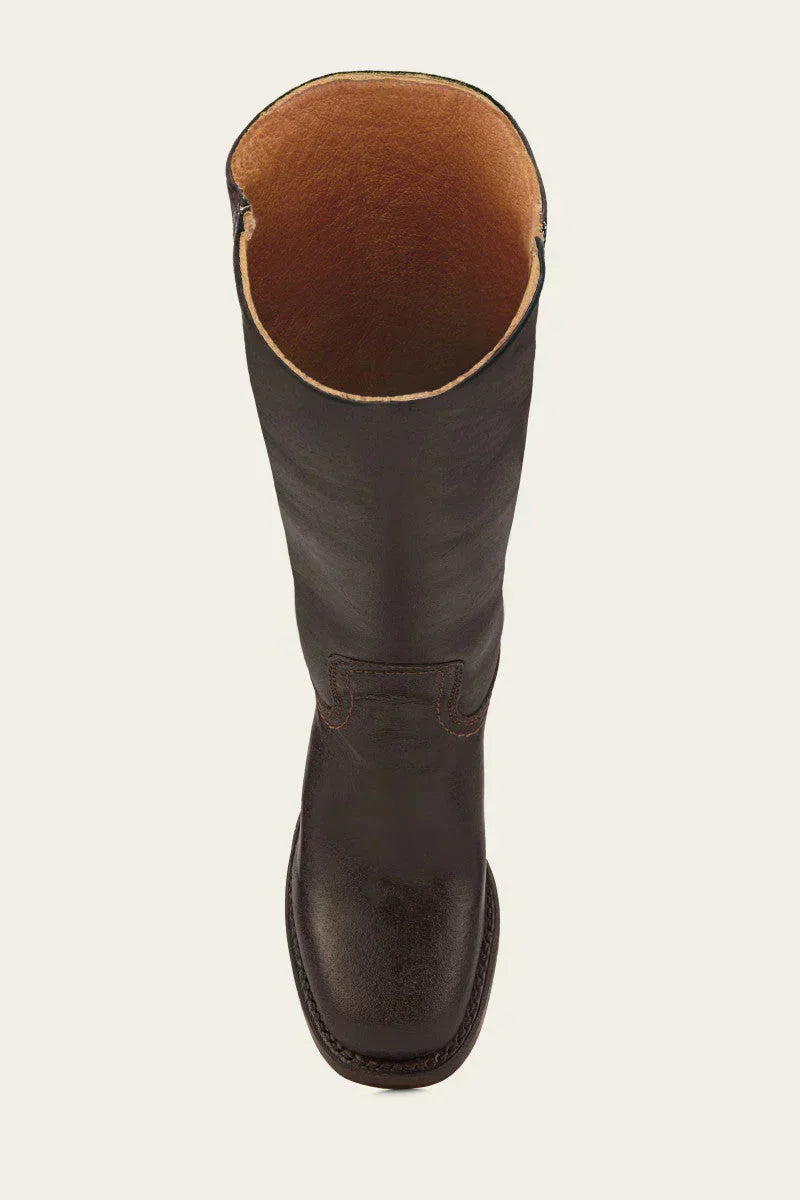 Women's High Boots | Block Heel & Slip-On Design