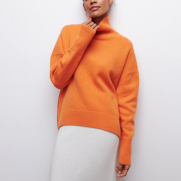 Women's High Neck Jumper | Warm & Elegant