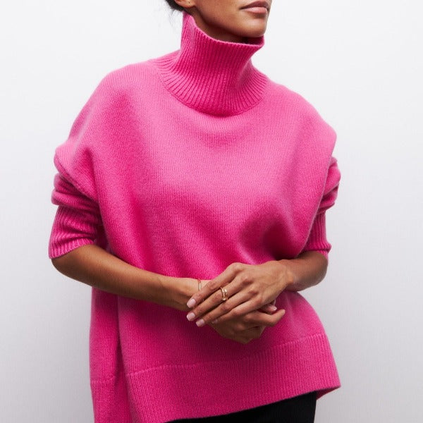 Women's High Neck Jumper | Warm & Elegant