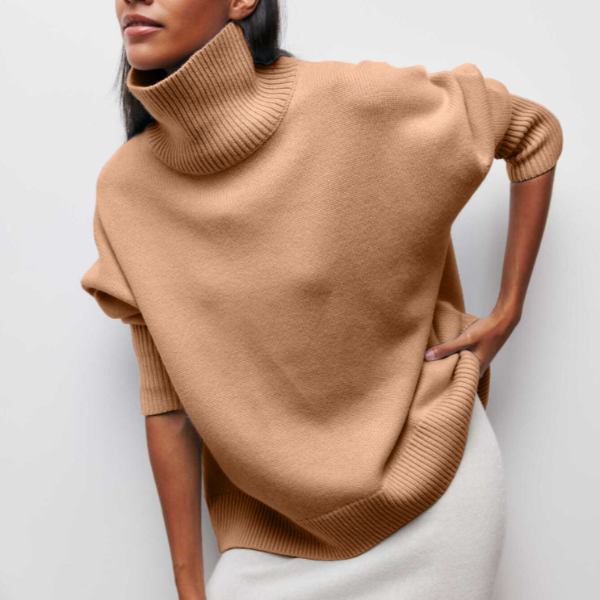Women's High Neck Jumper | Warm & Elegant
