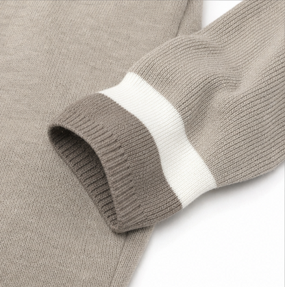 Women's Hooded Long-Line Cardigan | Color-Block & Effortless Layering