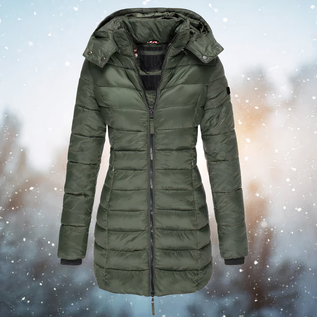 Women's Hooded Parka | Wind Proof & Warm
