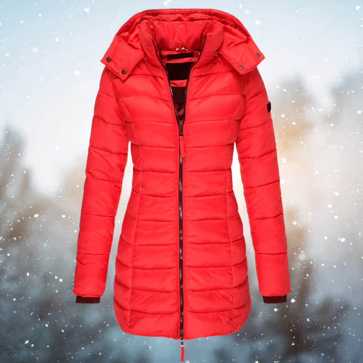 Women's Hooded Parka | Wind Proof & Warm