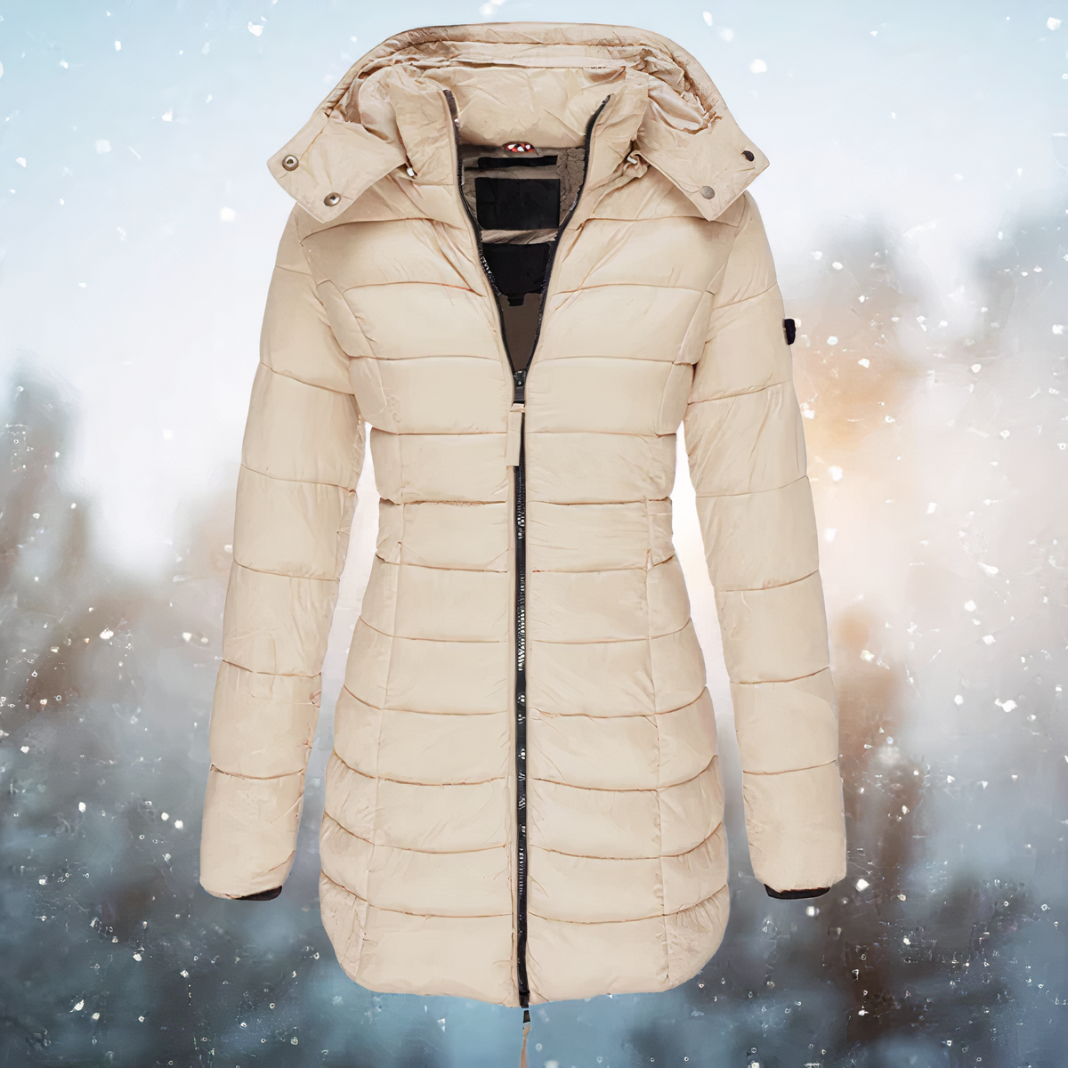 Women's Hooded Parka | Wind Proof & Warm