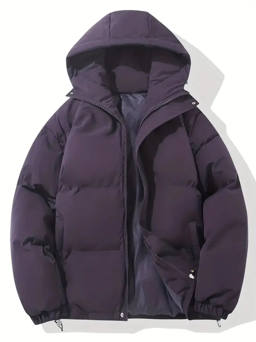 Women's Hooded Puffer Jacket | Wind Proof & Warm