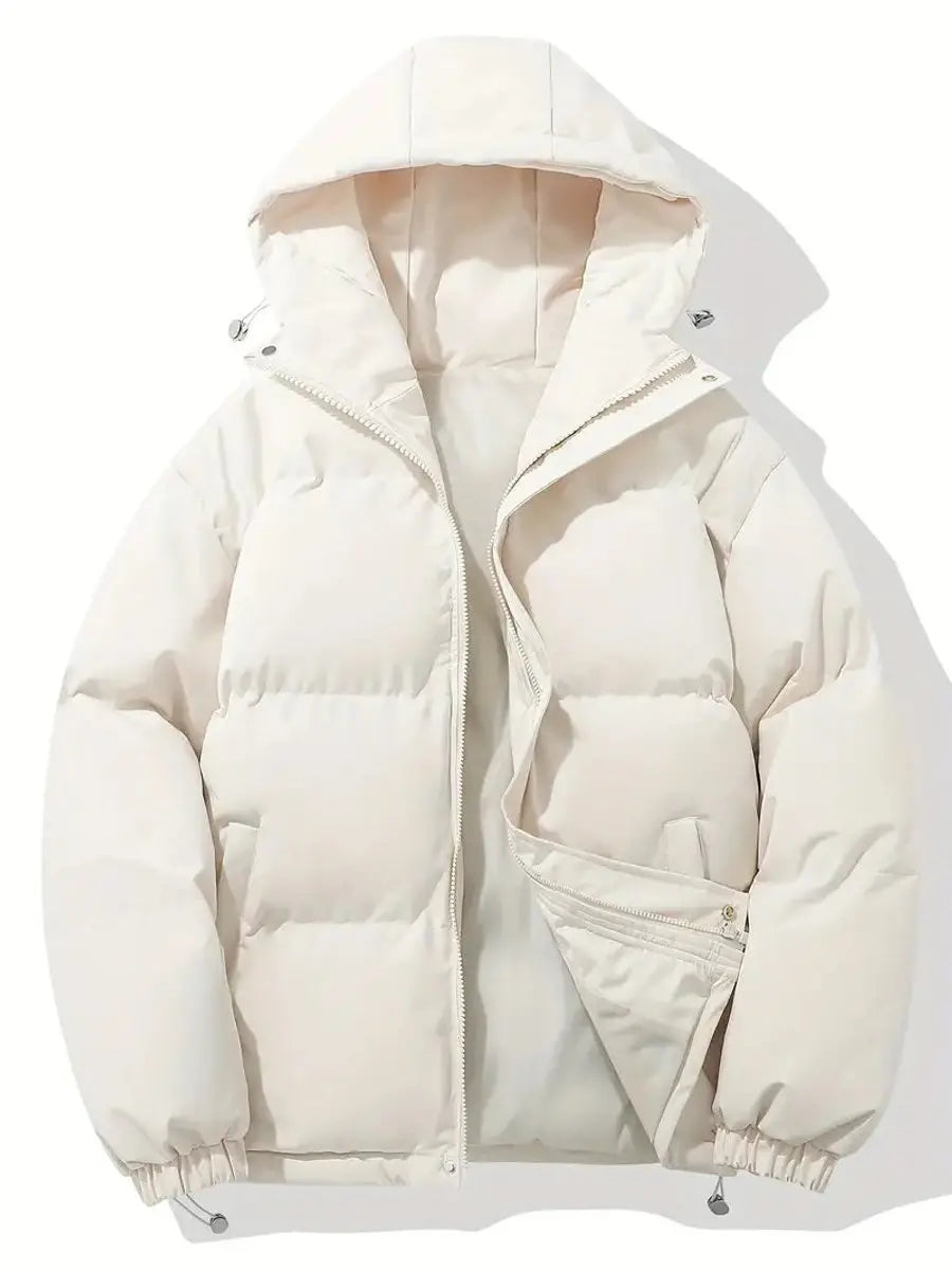 Women's Hooded Puffer Jacket | Wind Proof & Warm
