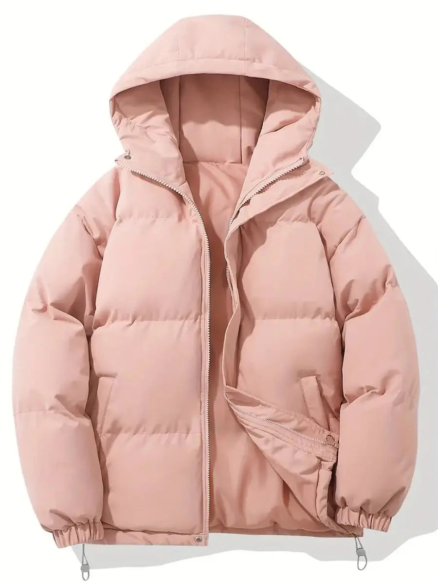 Women's Hooded Puffer Jacket | Wind Proof & Warm