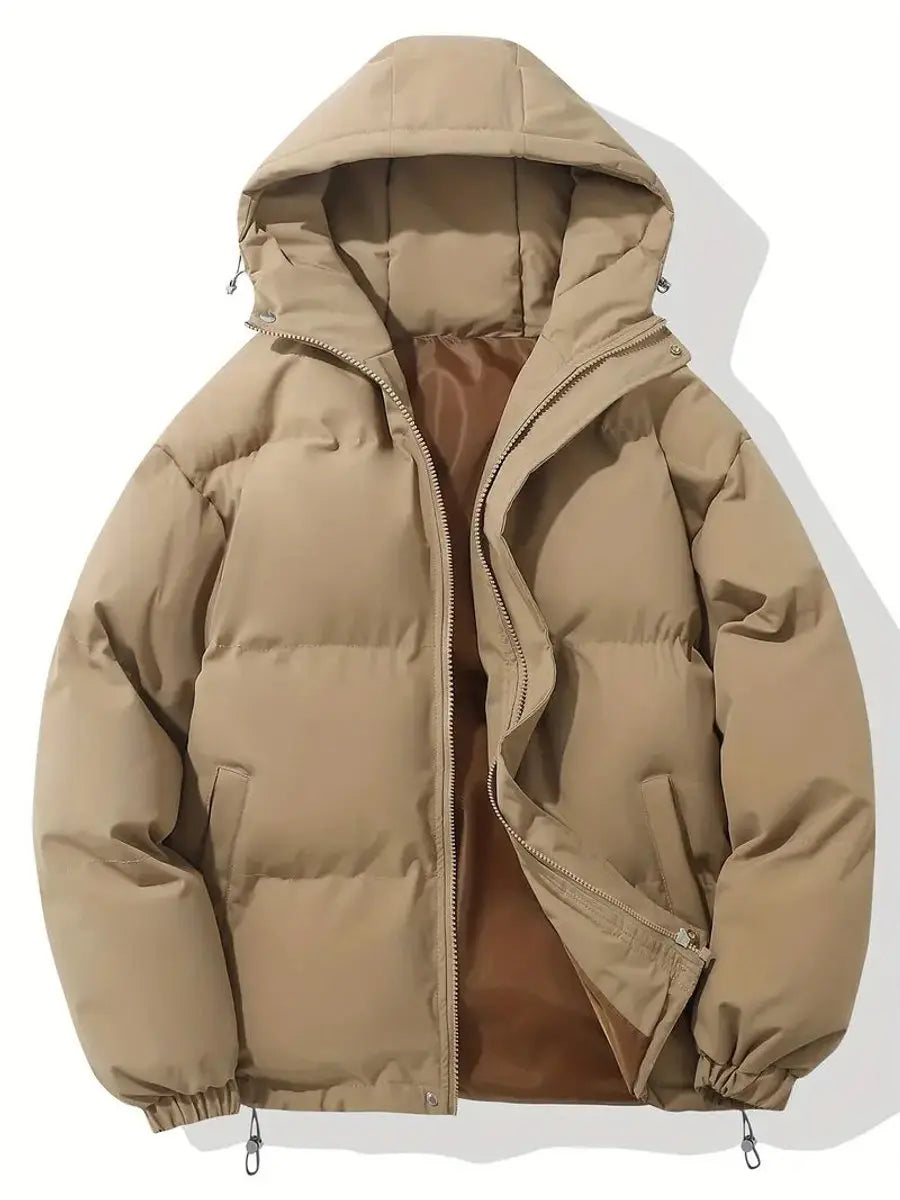 Women's Hooded Puffer Jacket | Wind Proof & Warm