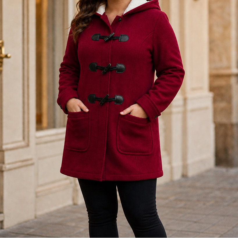 Women's Hooded Winter Coat | Wind Proof & Warm