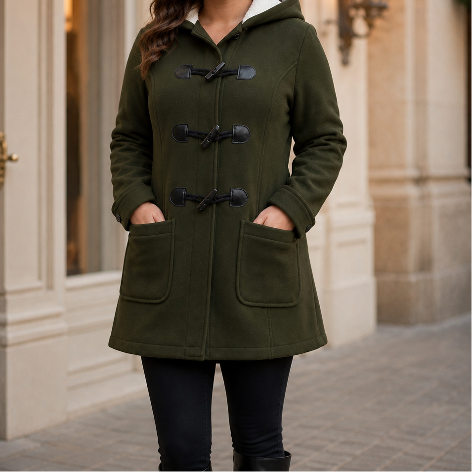Women's Hooded Winter Coat | Wind Proof & Warm