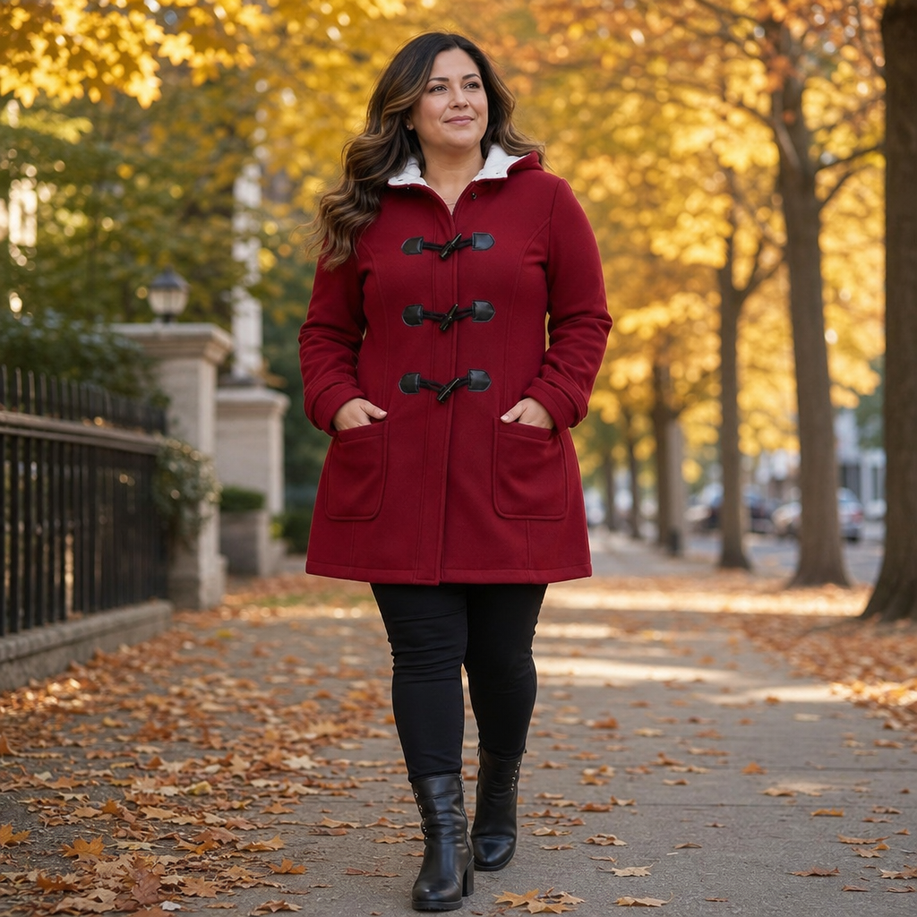 Women's Hooded Winter Coat | Wind Proof & Warm