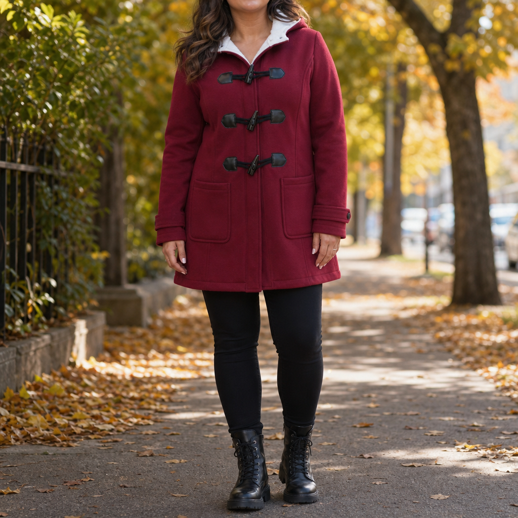 Women's Hooded Winter Coat | Wind Proof & Warm