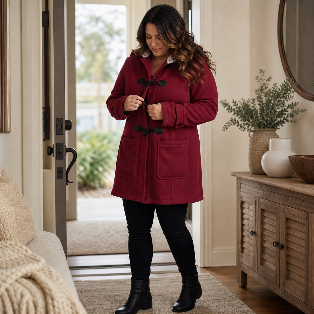 Women's Hooded Winter Coat | Wind Proof & Warm
